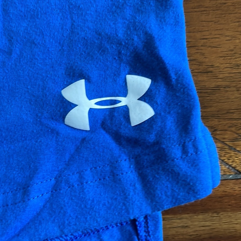 Under Armor adult small blue tank top. Excellent condition!! - Picture 3 of 4